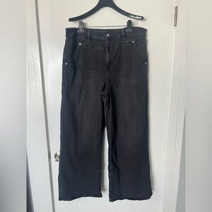 American Eagle Women's Wide Leg Jeans - Classic Casual